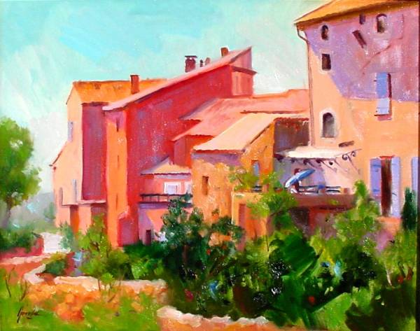Roussillon, Provence by Susan F Greaves