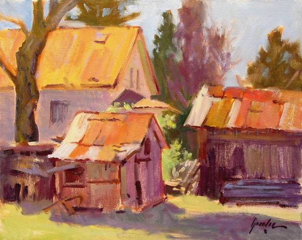 Shadows and Tin Roofs by Susan F Greaves