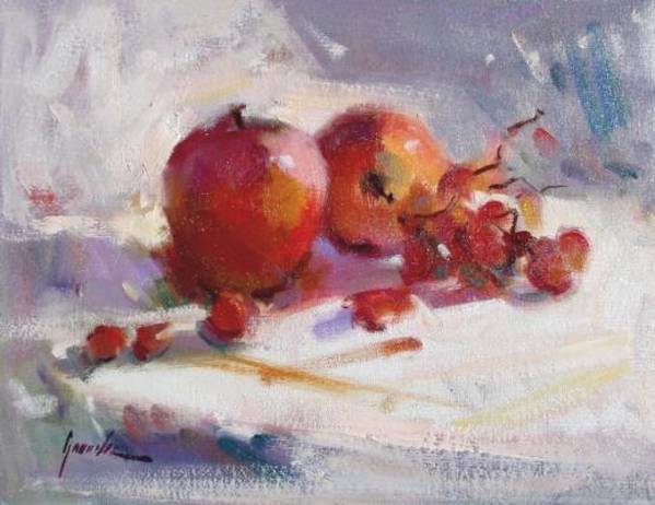 Soft Light On Fruit by Susan F Greaves