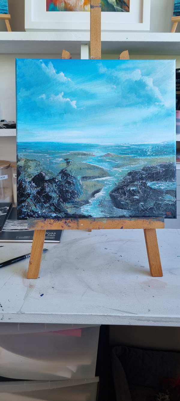 Textured Seascape 2 by Debi Garrett, Image 1.