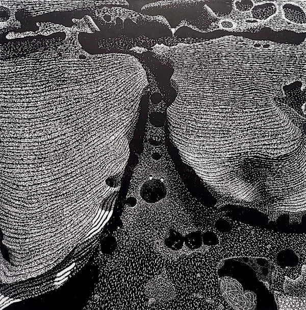 Kissing the Earth 10/20 by Maggie  Stein