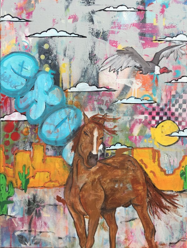 Wild Horse by Wasiu Ojuolape Jr.
