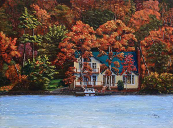 Bailey Lake House by Terry Warren