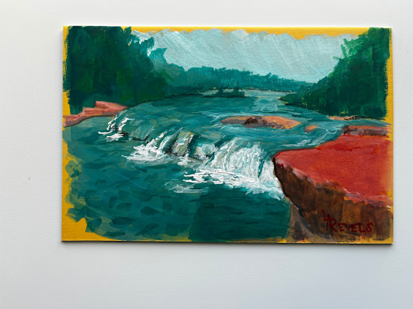 Bull Creek in Viridian by Lauren Revels, Image 1.