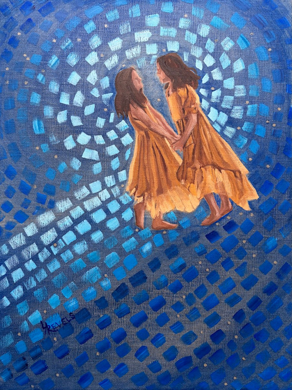 Gemini Dance (Adelaide & Eliza) by Lauren Revels, Image 1.