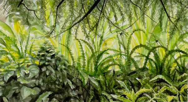 Chapultepec, Mexico City Botanical Gardens by Regina Allen, Image 1.