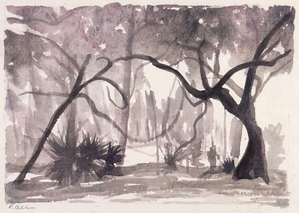Study for Low Country Connections by Regina Allen, Image 2.