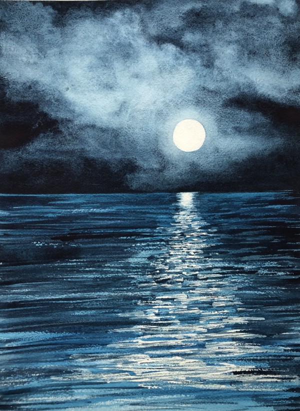 Lake Moon Sky by Helen R Klebesadel
