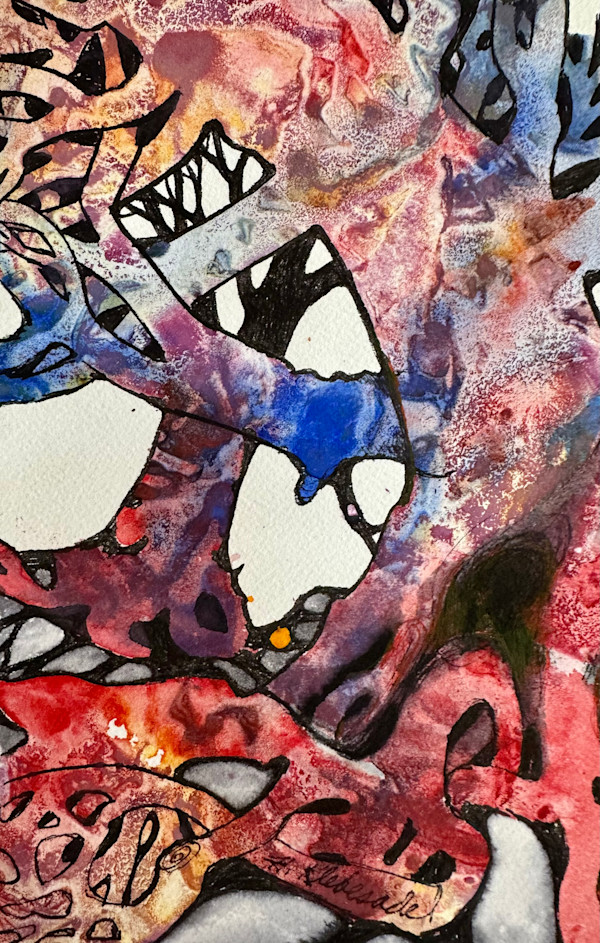 Grove II - Drawing a Day #354 by Helen R Klebesadel