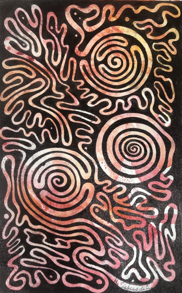 The Path -Drawing a Day #146 by Helen R Klebesadel