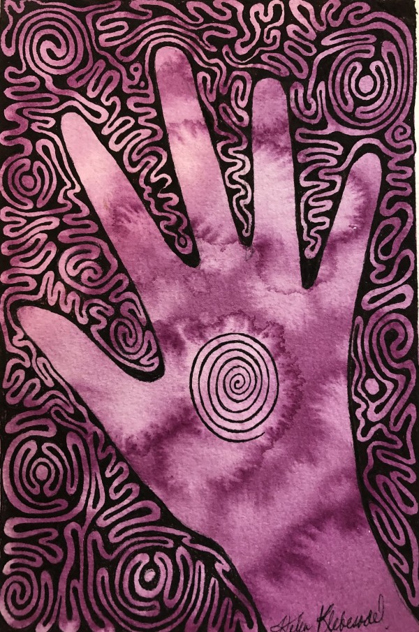 Find Your Own Path - Drawing a Day #179 by Helen R Klebesadel