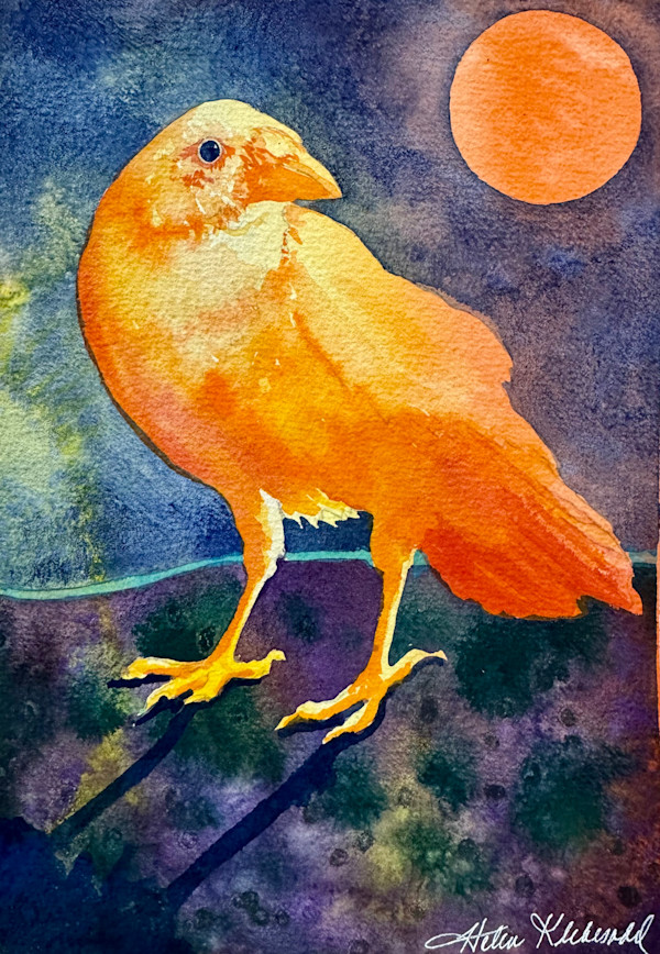 Corvid Sentinal II by Helen R Klebesadel