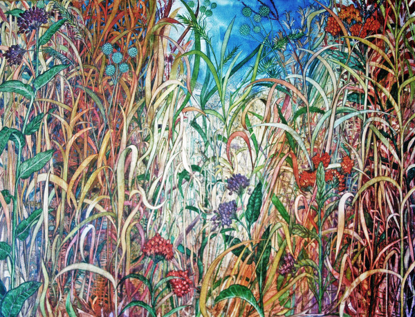 Prairie Plants by Helen Klebesadel