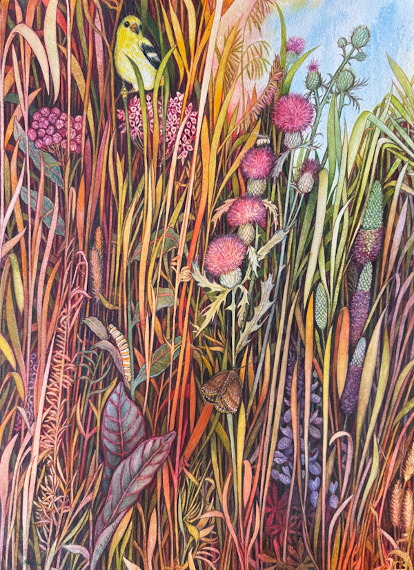 Prairie Family I by Helen R Klebesadel