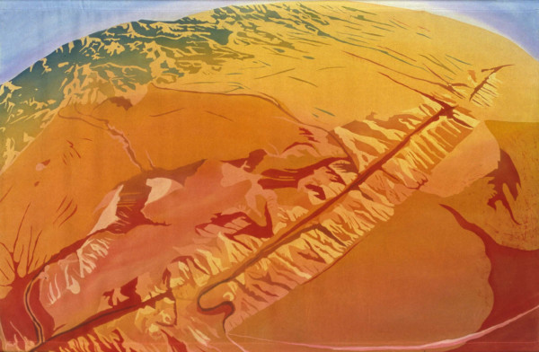 San Andreas Fault (CA) by Mary Edna Fraser