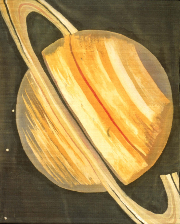 Rings of Ice (Saturn) by Mary Edna Fraser
