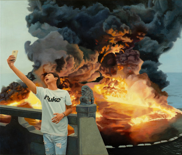 Disaster Selfie by Casey McKee