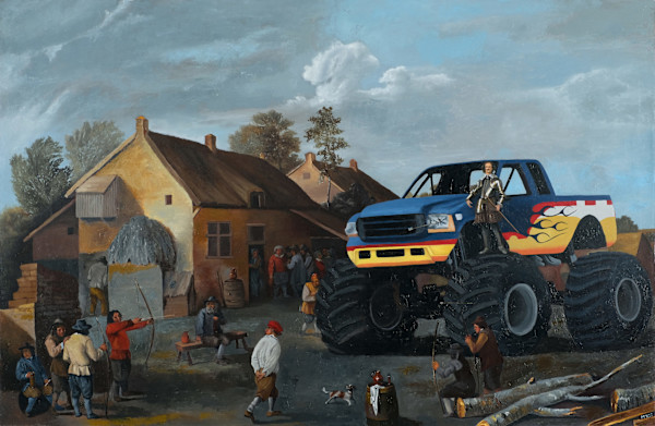 Sir Edwin Bridgemere and his Monster Carriage Were Not Invited to the Village Party by Casey McKee, Image 8.