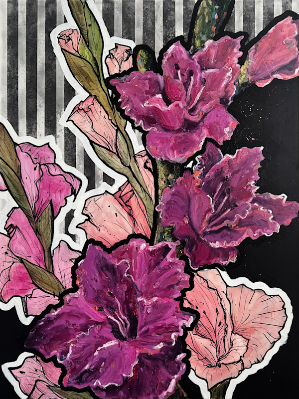 GLAD-IOLUS TO SEE YOU by Gabriela Zerpa