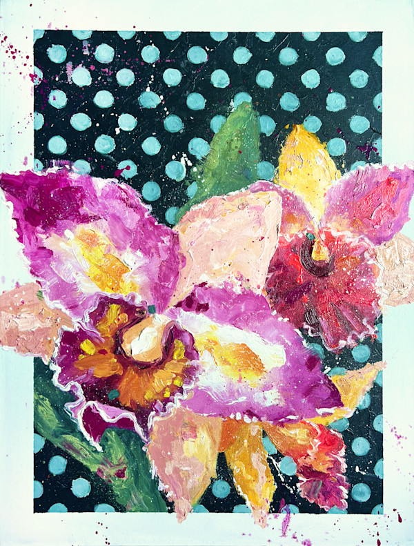 POLK-AN-ORCHID by Gabriela Zerpa