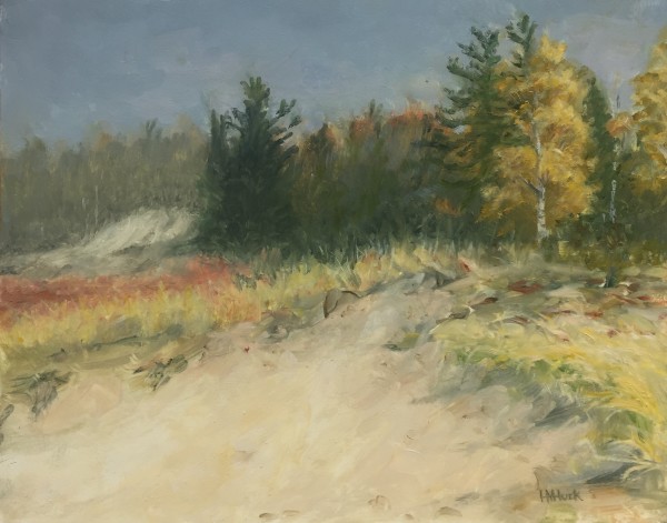 October Dunes by Heidi V Huck
