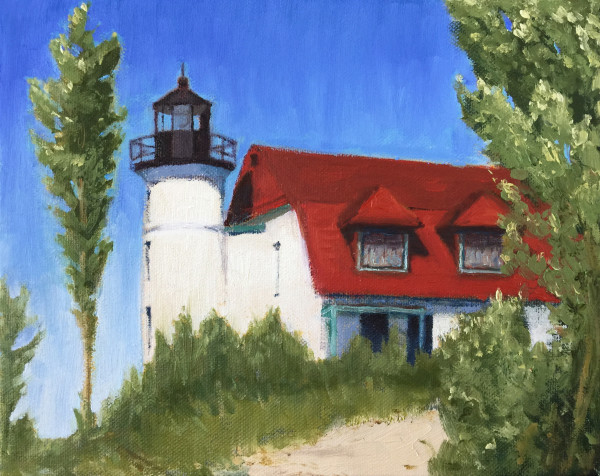 Pointe Betsie Profile by Heidi V Huck