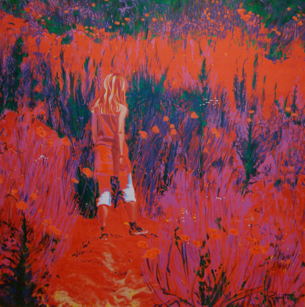 Between Poppies by Helga Renders, Image 1.