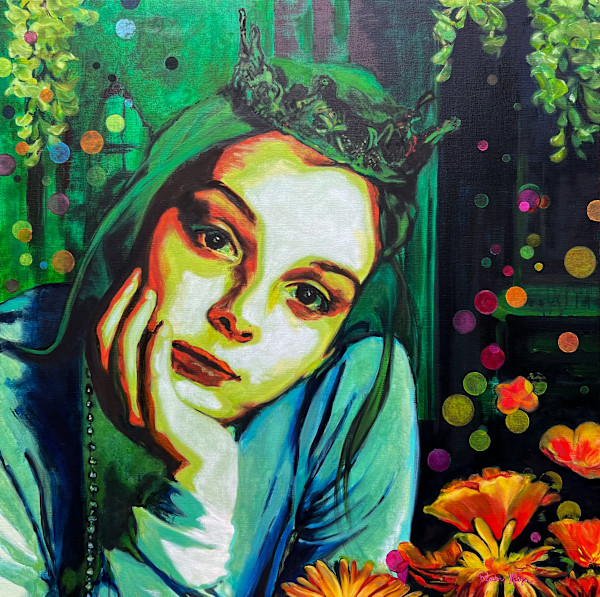 In the Garden of Daydreams, she grows by Helga Renders, Image 1.