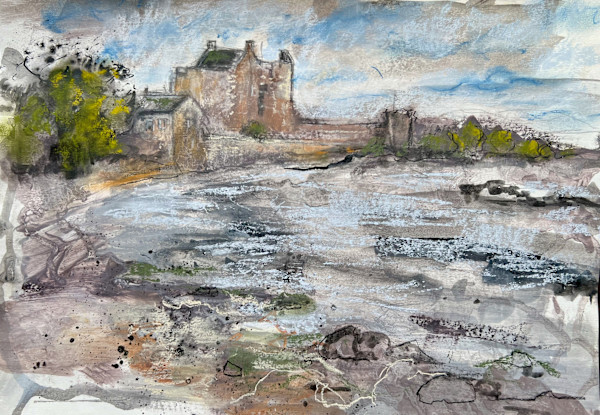 Blackness Castle beach by Julie Galante, Image 1.