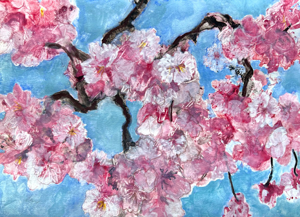 Cherry Blossom Study by Julie Galante, Image 1.