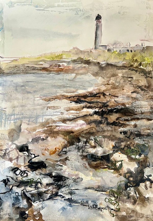 Barns Ness Lighthouse by Julie Galante, Image 1.