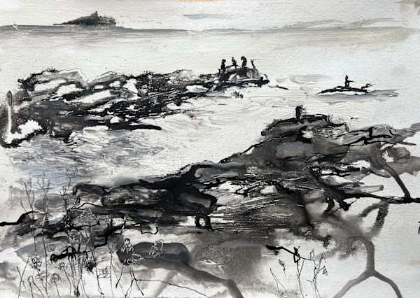 Inky shores by Julie Galante, Image 1.