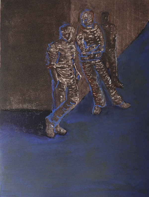 Boys Waiting by B. Kevill Davies