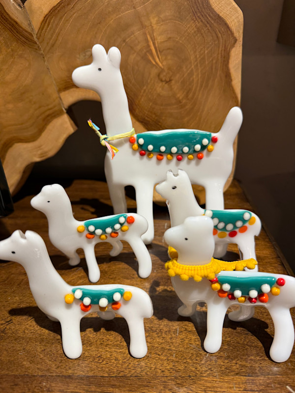 Large Standing Llama #1 by Candice (Candy) Treat Murphy, Image 3.