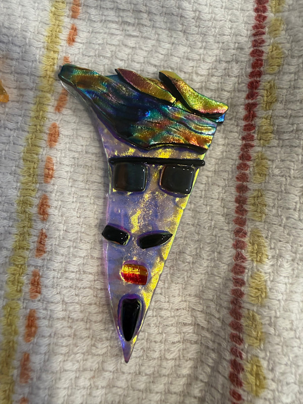 Dude #24 Brooch by Candice (Candy) Treat Murphy, Image 1.