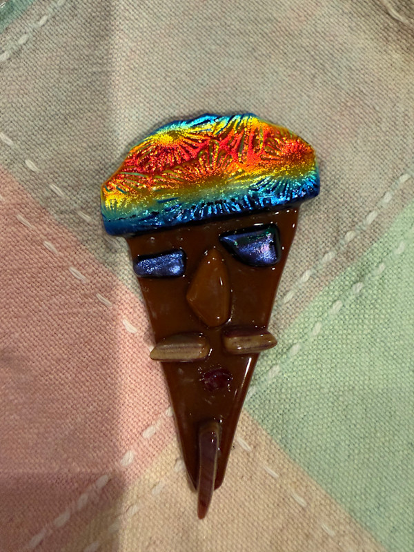 Dude #15 Brooch by Candice (Candy) Treat Murphy, Image 4.