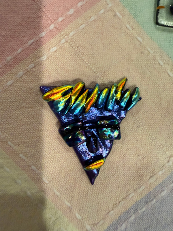 Dude #23 Brooch by Candice (Candy) Treat Murphy, Image 2.