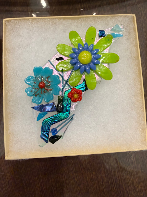 Floral #2 Brooch by Candice (Candy) Treat Murphy, Image 1.
