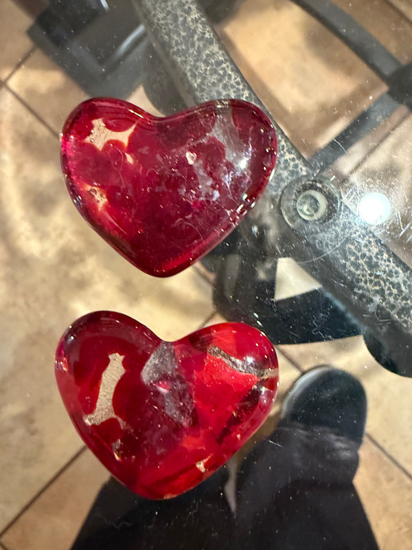 1.5” Tiny Pocket Heart Red #1 by Candice Treat Murphy