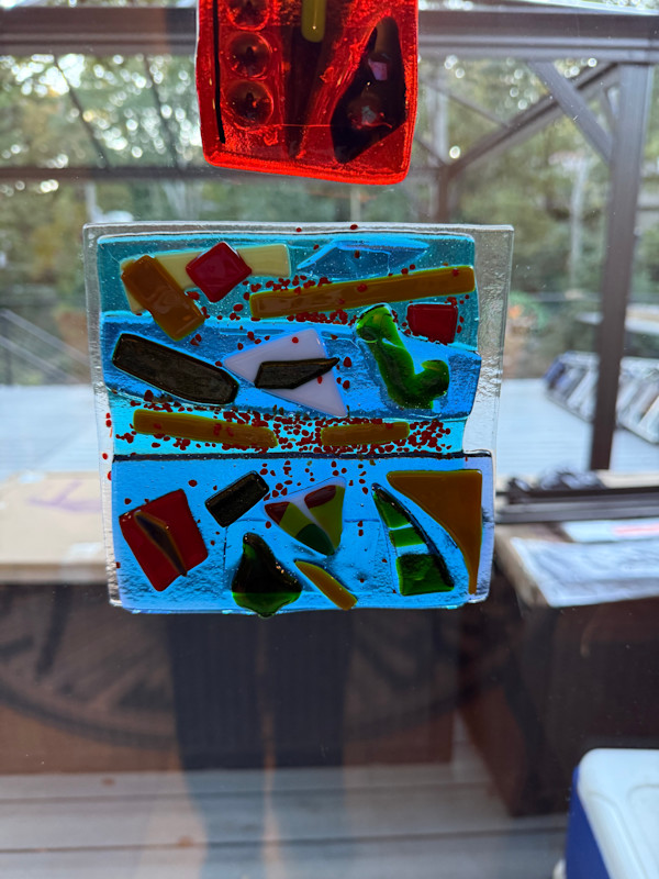 Abstract Suncatcher #5 by Candice Treat Murphy