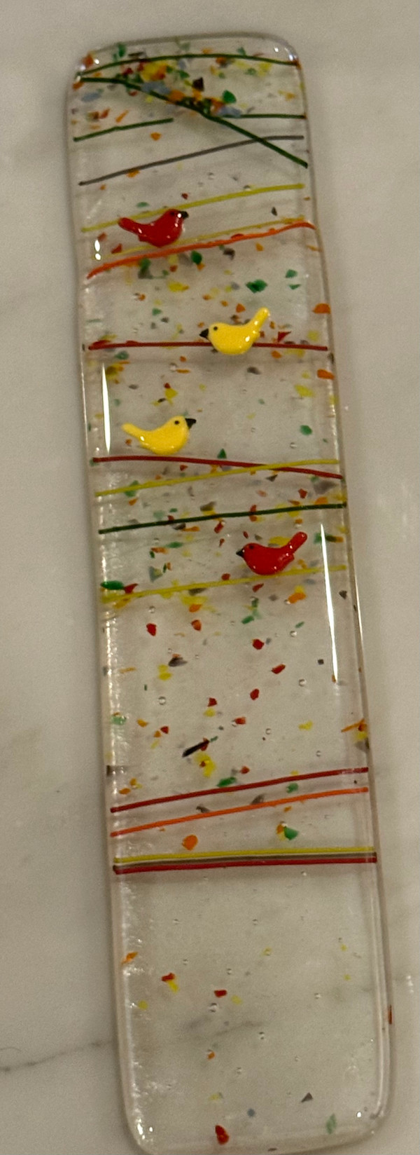 Four Little Birds 10” Rectangle 1 by Candice Treat Murphy, Image 3.