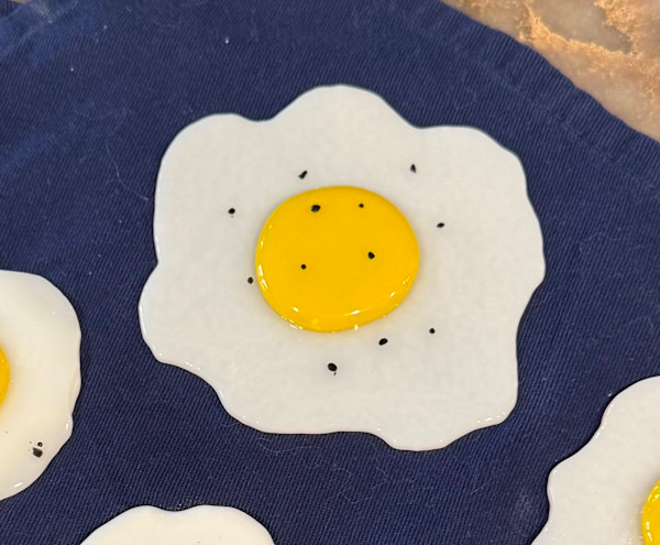 Sunny Side Up Egg #1 with Pepper by Candice Treat Murphy