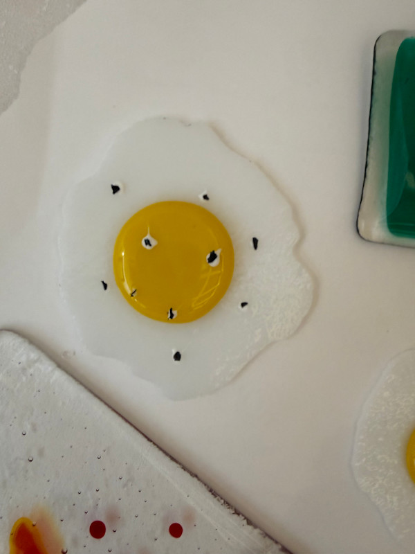 Sunny Side Up Egg #9 with Pepper by Candice (Candy) Treat Murphy, Image 3.