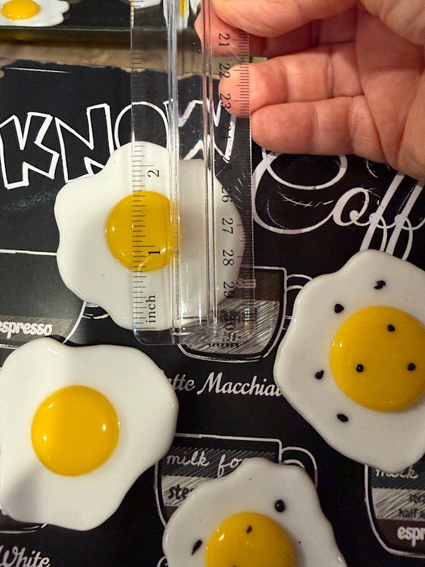 Sunny Side Up Egg Magnet #3 by Candice (Candy) Treat Murphy, Image 8.