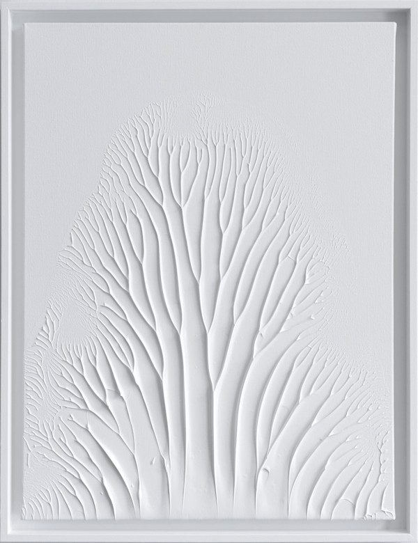 Peinture Blanche P12#1 NY by Thomas Tronel Gauthier