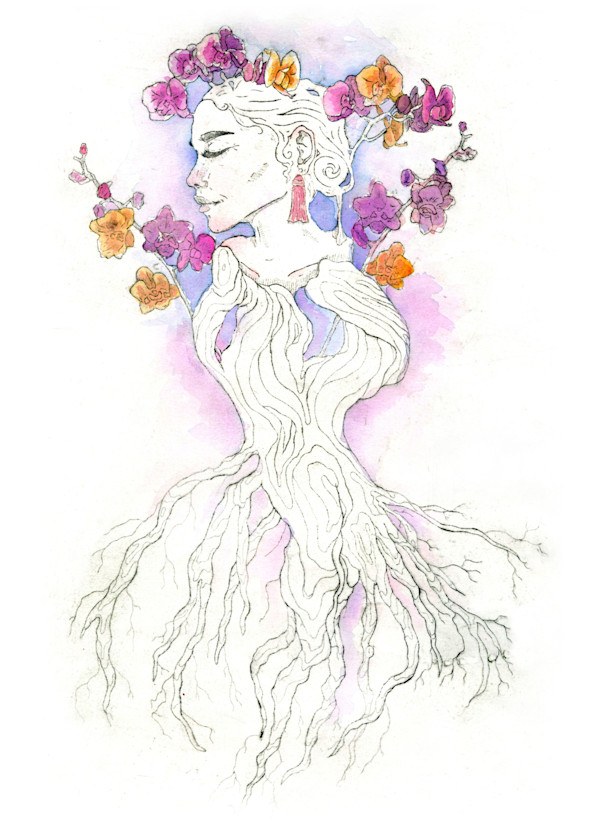 Living Orchids II by Breanna Cole, Image 1.