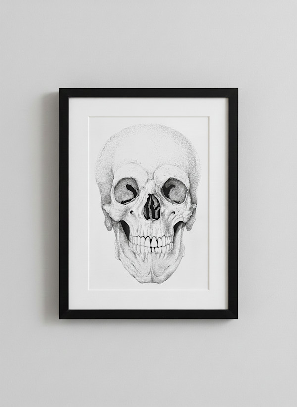 Daisy's Lover Skull by Breanna Cole, Image 1.