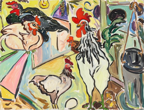 Chicken_with_a_green_tail_ekslyi_12 by Vivian Reiss, Image 8.