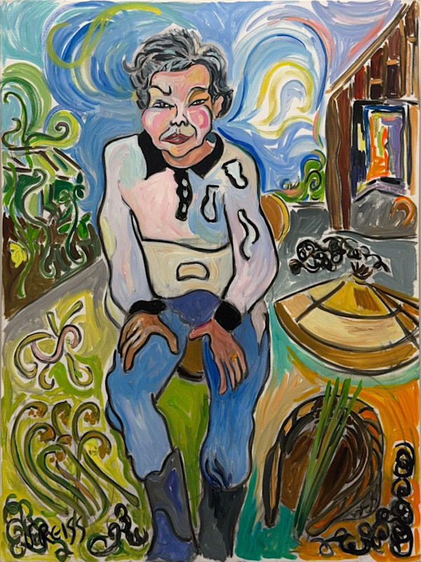 Older Woman in Satoyama by Vivian Reiss, Image 4.
