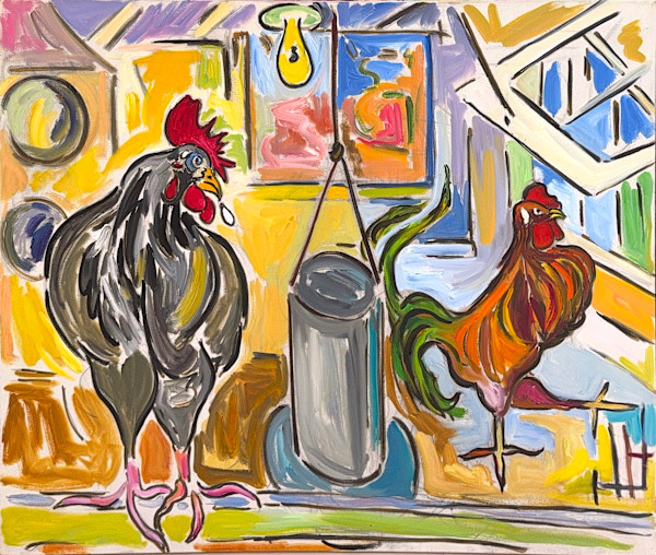Thinking Chickens by Vivian Reiss, Image 11.